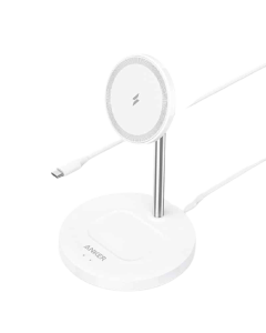 Anker PowerWave Magnetic 2 in 1 Stand Lite White